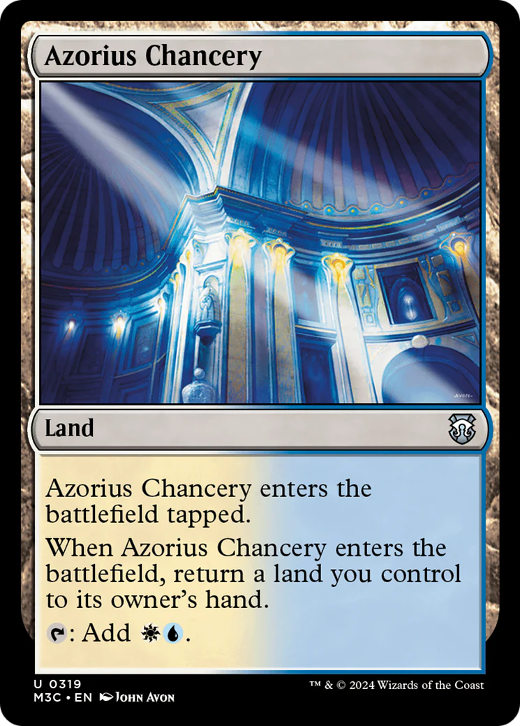 Azorius Chancery (M3C-319) - Modern Horizons 3 Commander [Uncommon]