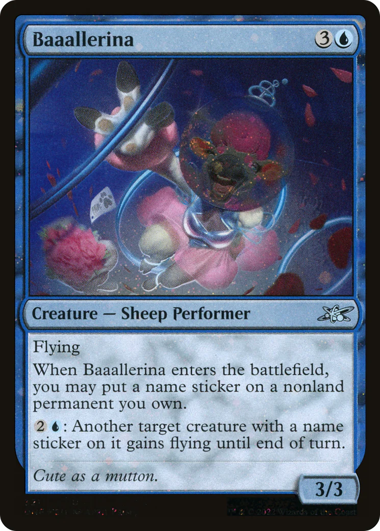Baaallerina (UNF-321) - Unfinity Galaxy Foil [Uncommon]