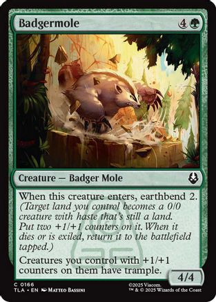 Badgermole (TLA-166) - Avatar: The Last Airbender Foil [Common]