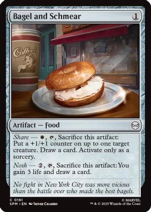 Bagel and Schmear (SPM-161) - Marvel's Spider-Man [Common]