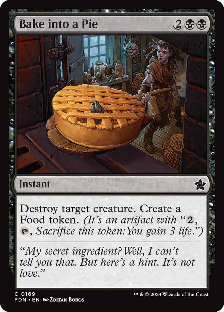 Bake into a Pie (FDN-169) - Foundations Foil [Common]