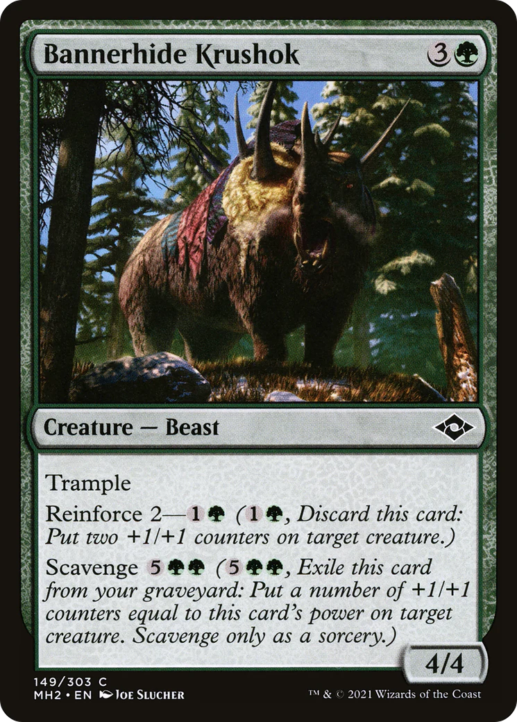 Bannerhide Krushok (MH2-149) - Modern Horizons 2 Foil [Common]
