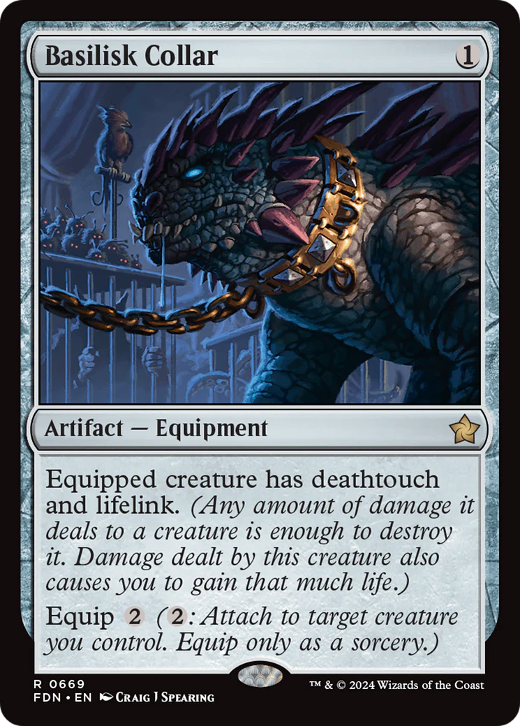 Basilisk Collar (FDN-669) - Foundations [Rare]