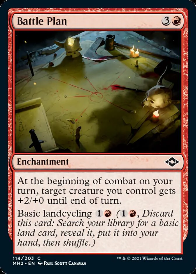 Battle Plan (MH2-114) - Modern Horizons 2 [Common]