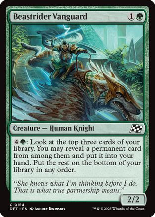 Beastrider Vanguard (DFT-154) - Aetherdrift [Common]