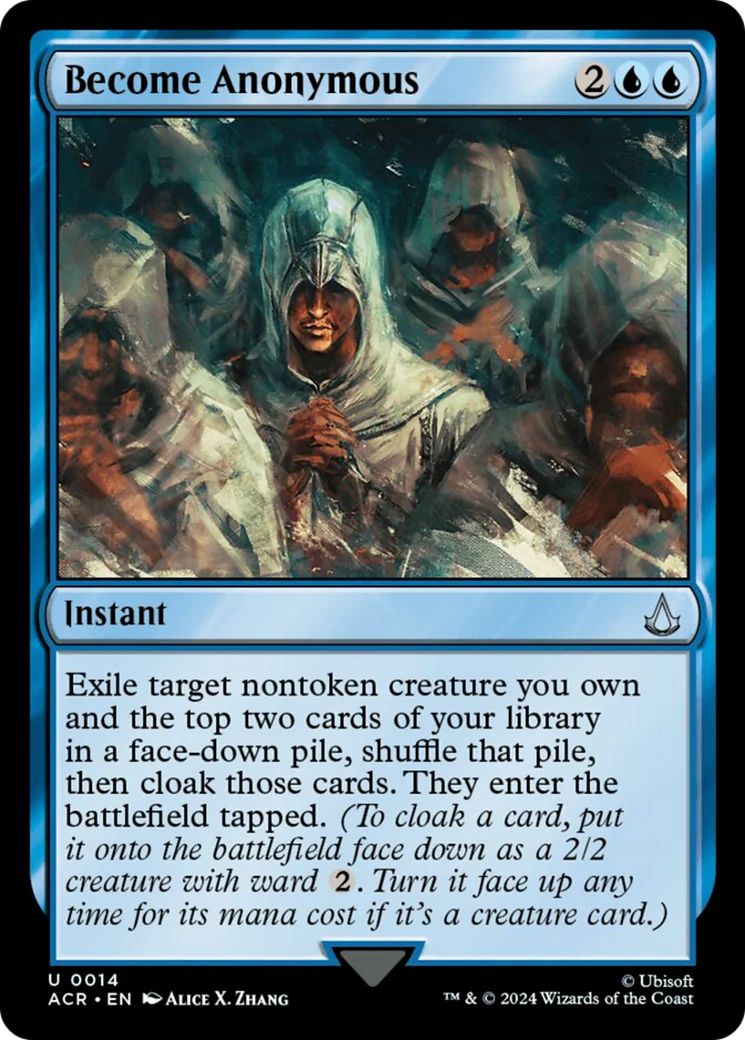 Become Anonymous (ACR-014) - Assassin's Creed Foil [Uncommon]