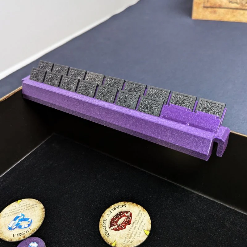 BGExpansions - Blood on the Clocktower: Death Shroud and Night Card Holders (2 pieces) - Image 2
