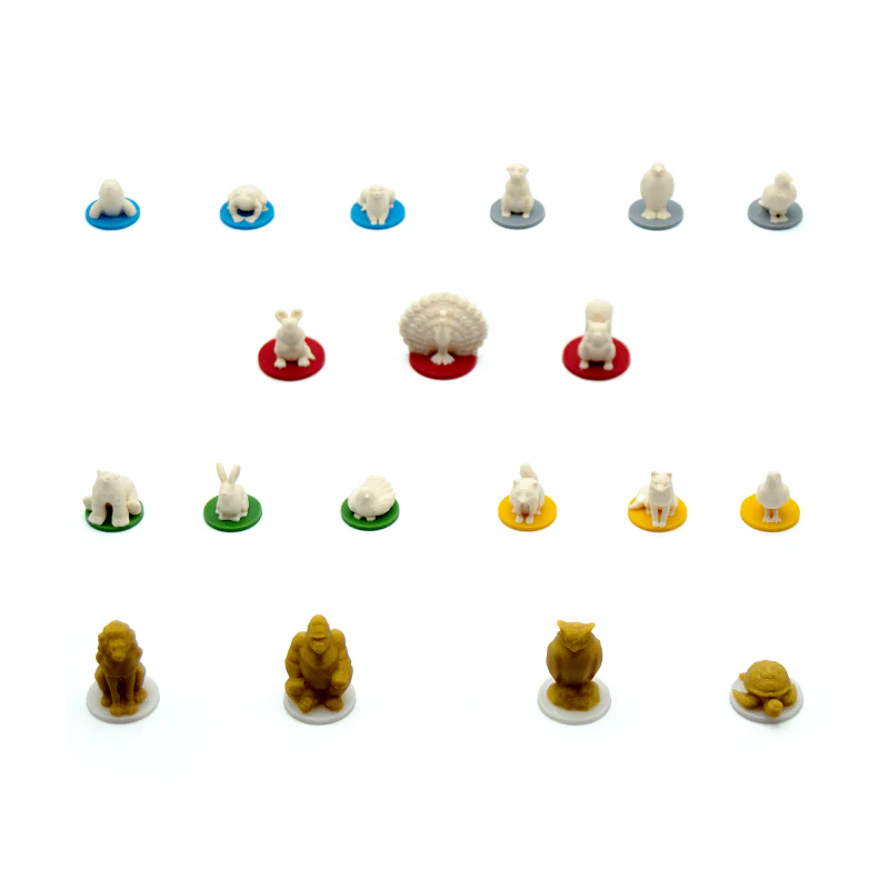 BGExpansions - Harmonies: 3D Animal Tokens (113 pieces) - Image 2