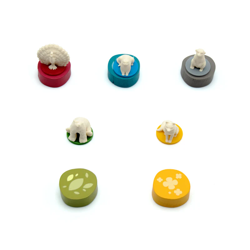 BGExpansions - Harmonies: 3D Animal Tokens (113 pieces) - Image 4
