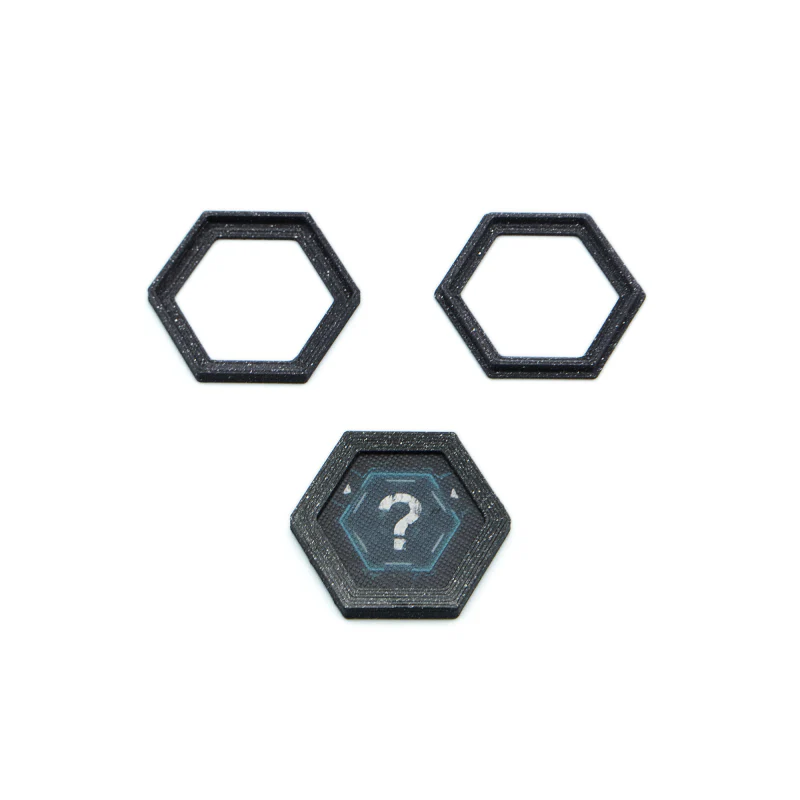 BGExpansions - Nemesis & Nemesis: Lockdown: Exploration Token Shields / Protectors (30 Pieces) - Image 3