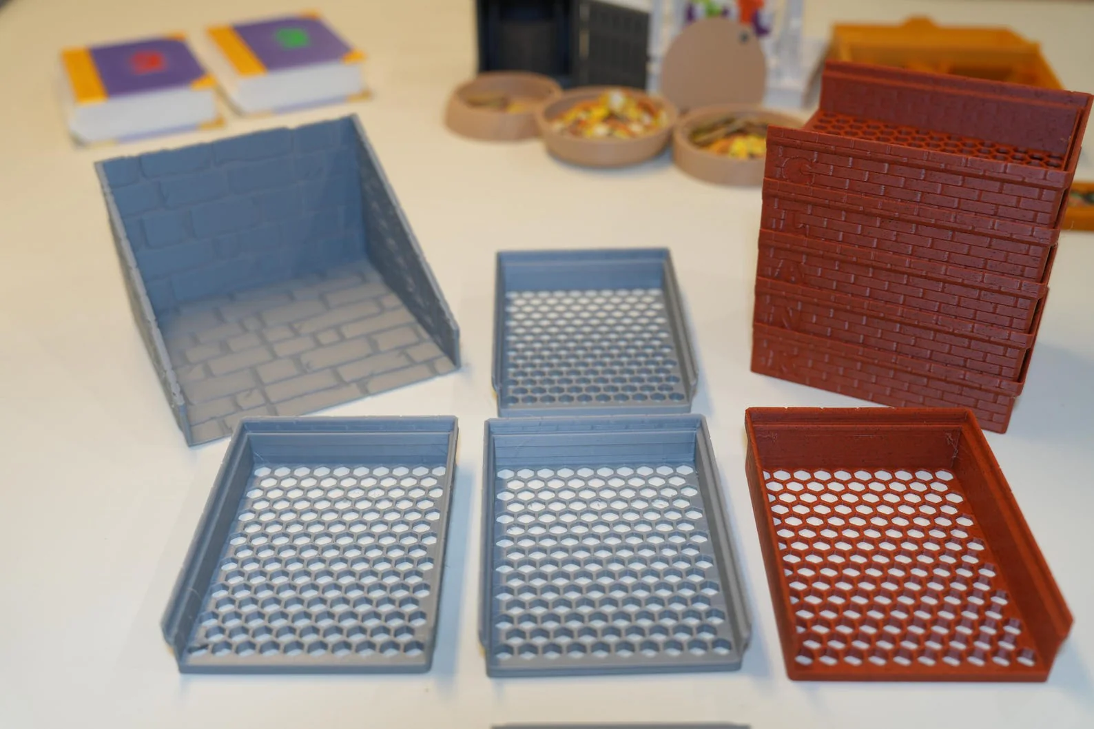 BGisGood - Clanks! Catacombs Board Game Thematic Token Organizer Insert - All pieces - All Set 4 Players Slot - Image 5