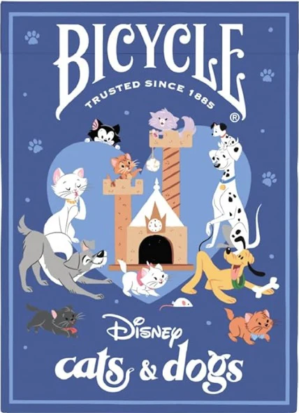 Bicycle Playing Cards - Disney Cats and Dogs - Image 2