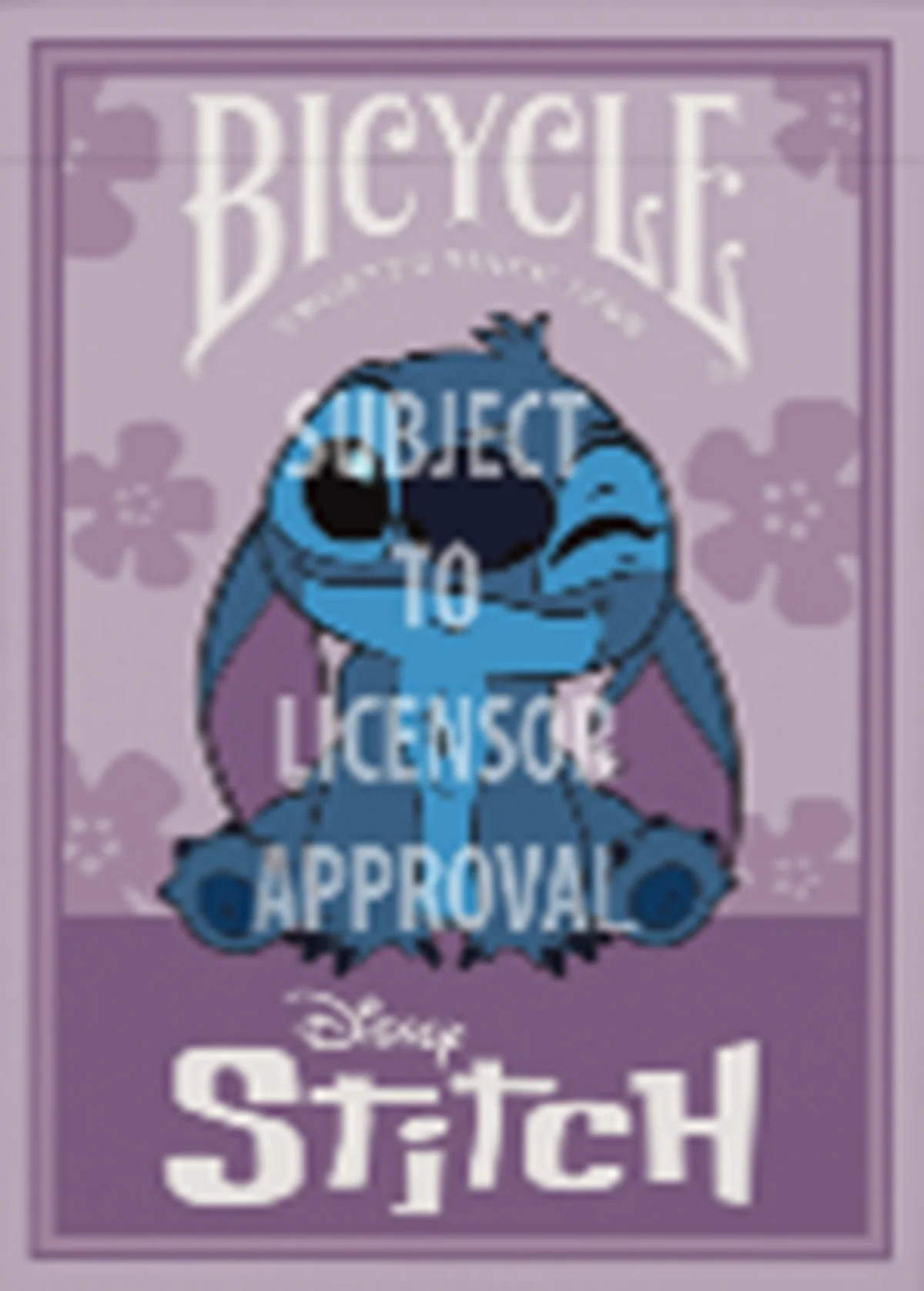 Bicycle Playing Cards - Disney: Stitch Purple *PRE-ORDER*