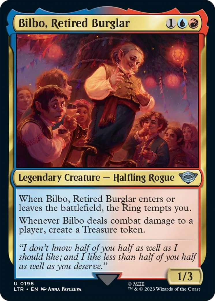 Bilbo, Retired Burglar (LTR-196) - The Lord of the Rings: Tales of Middle-earth [Uncommon]