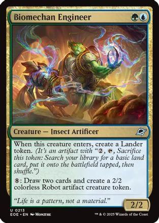 Biomechan Engineer (EOE-213) - Edge of Eternities [Uncommon]