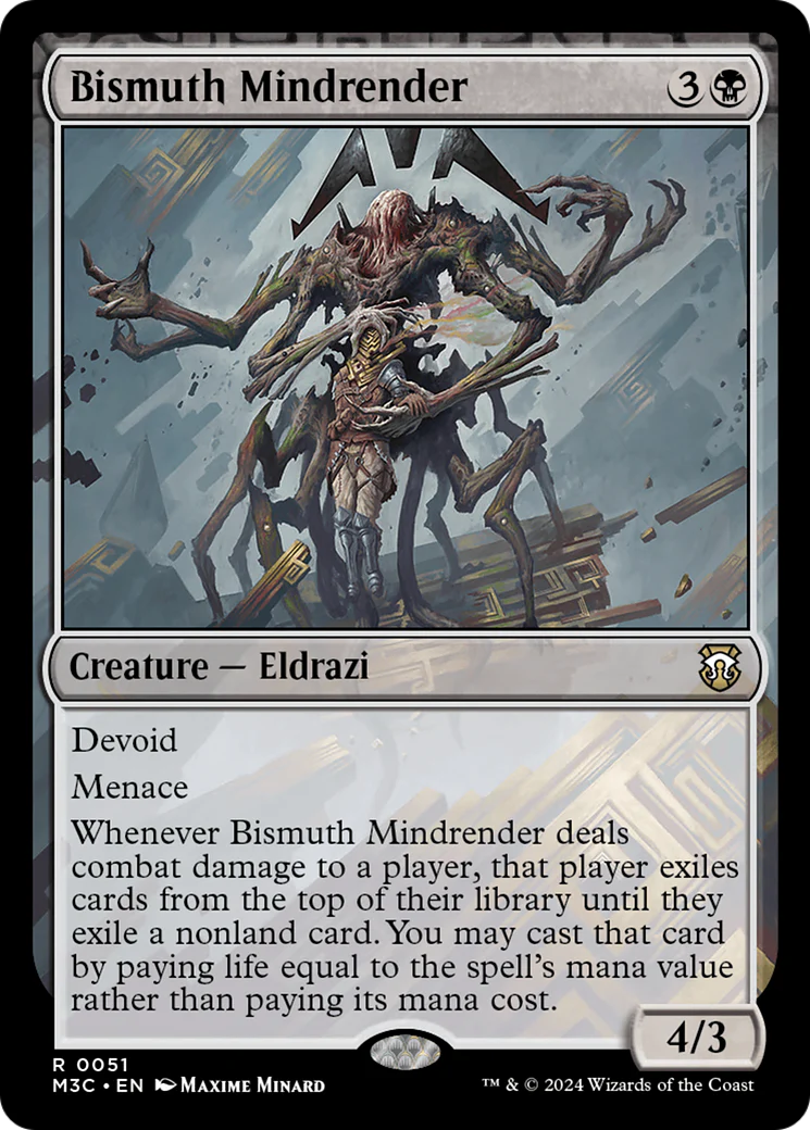 Bismuth Mindrender (M3C-051) - Modern Horizons 3 Commander [Rare]