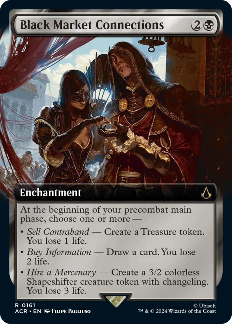 Black Market Connections (ACR-161) - Assassin's Creed: (Extended Art) [Rare]
