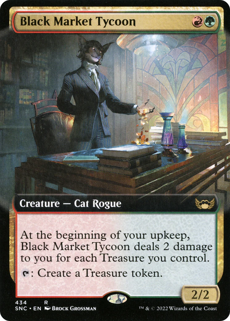 Black Market Tycoon (SNC-434) - Streets of New Capenna: (Extended Art) [Rare]