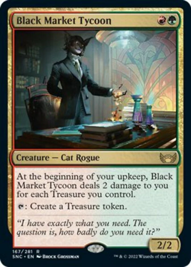 Black Market Tycoon (SNC-167) - Streets of New Capenna [Rare]