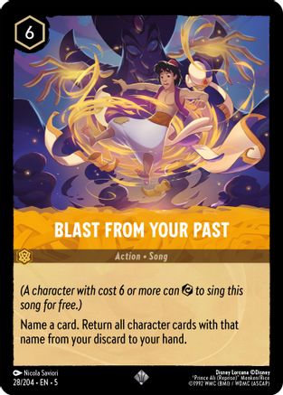 Blast From Your Past (28/204) - Shimmering Skies Cold Foil [Super Rare]