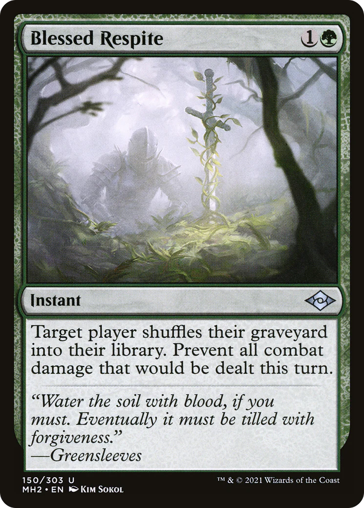 Blessed Respite (MH2-150) - Modern Horizons 2 [Uncommon]