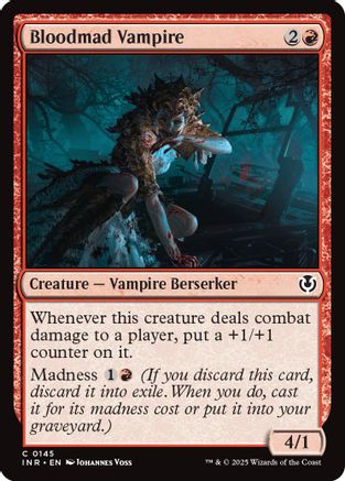 Bloodmad Vampire (INR-145) - Innistrad Remastered [Common]