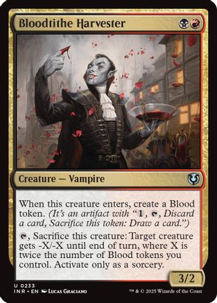 Bloodtithe Harvester (INR-233) - Innistrad Remastered Foil [Uncommon]