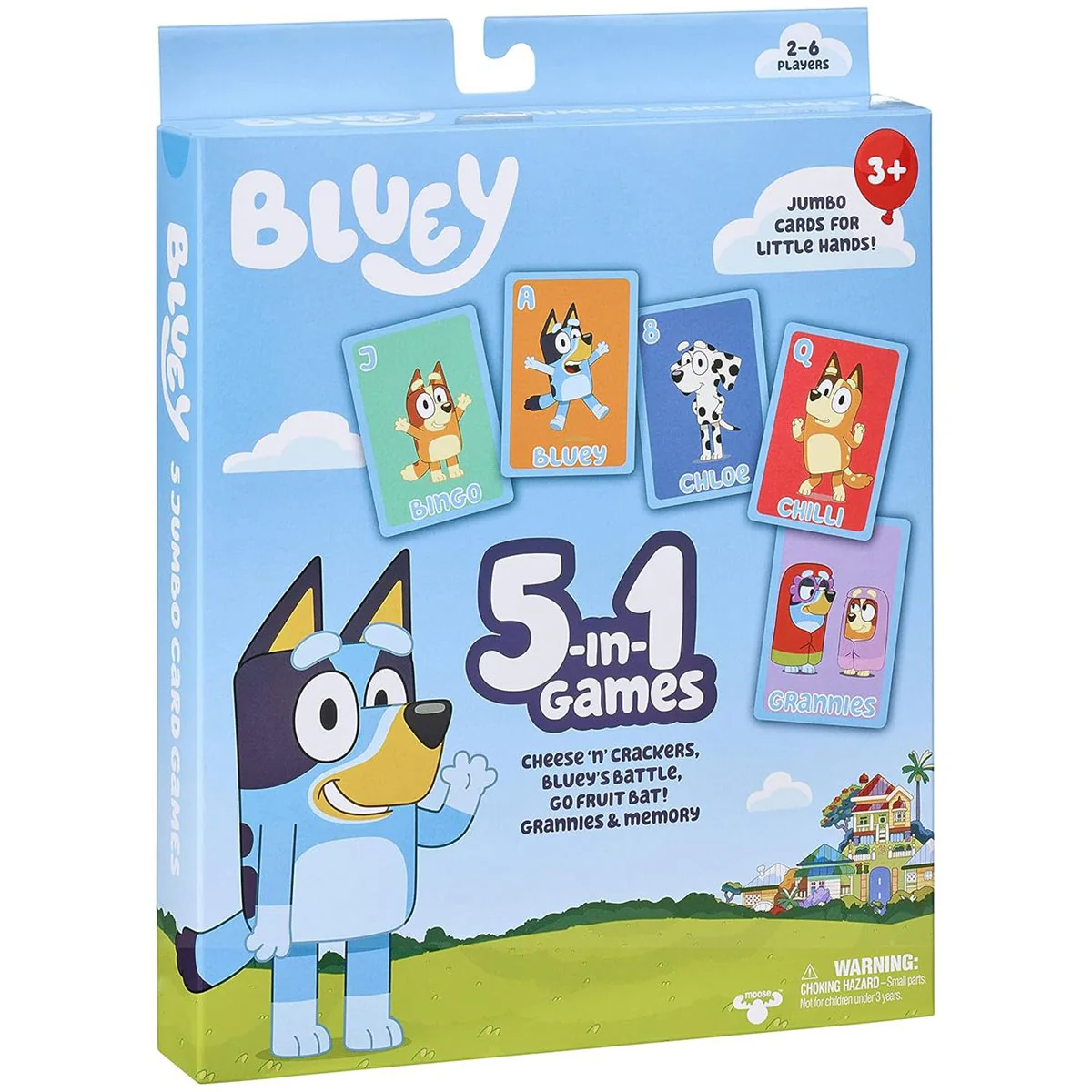 Bluey:  5 in 1 Card Game Set *PRE-ORDER*