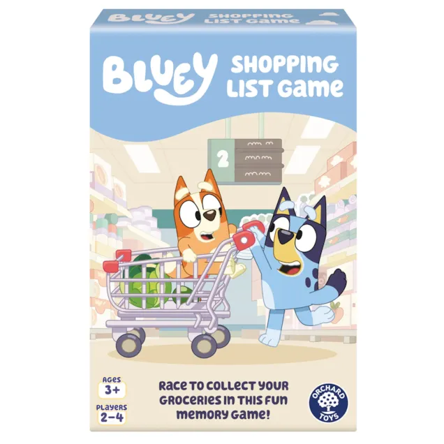 Bluey: Shopping List Game