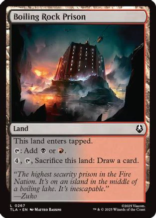 Boiling Rock Prison (TLA-267) - Avatar: The Last Airbender [Land]