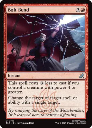 Bolt Bend (TLE-163) - Avatar: The Last Airbender: Eternal-Legal Foil [Uncommon]