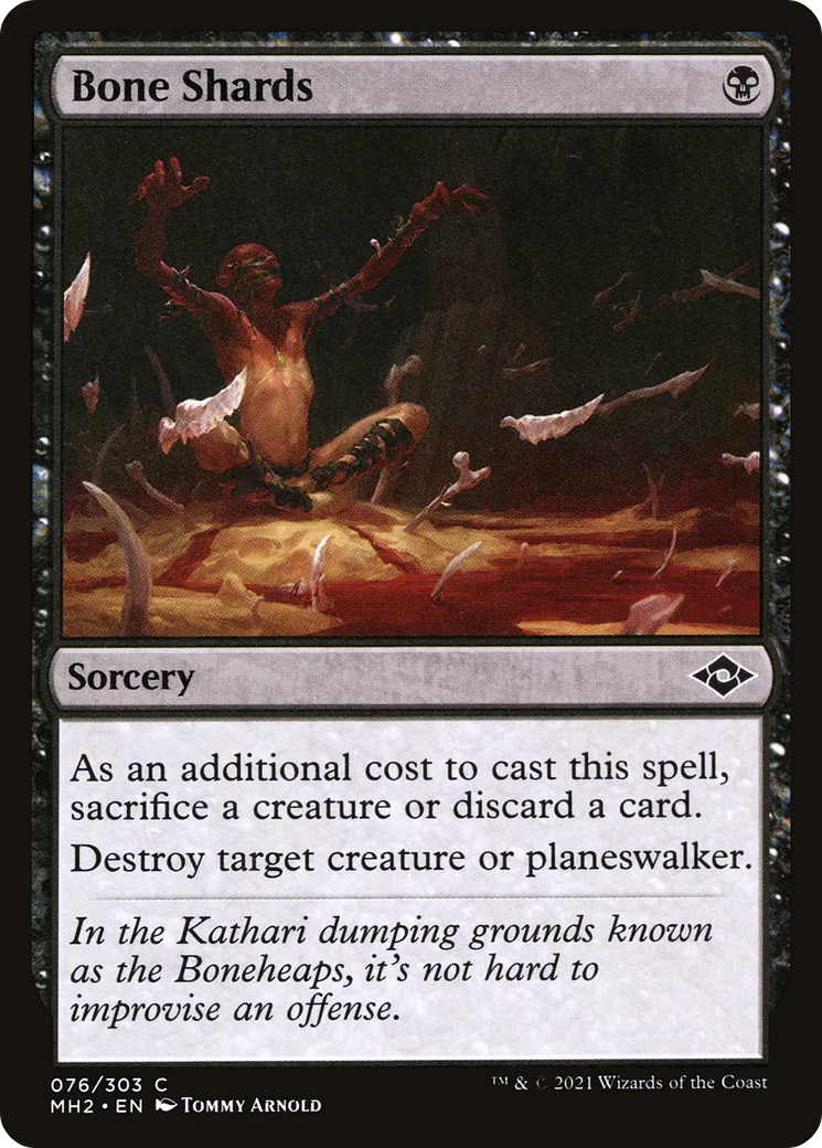 Bone Shards (MH2-076) - Modern Horizons 2 [Common]