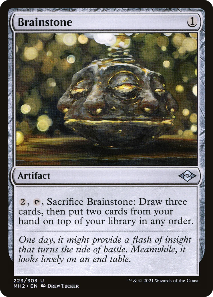 Brainstone (MH2-223) - Modern Horizons 2 [Uncommon]