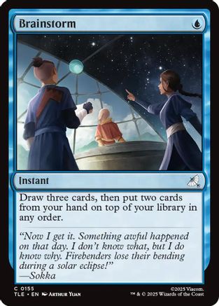 Brainstorm (TLE-155) - Avatar: The Last Airbender: Eternal-Legal Foil [Common]