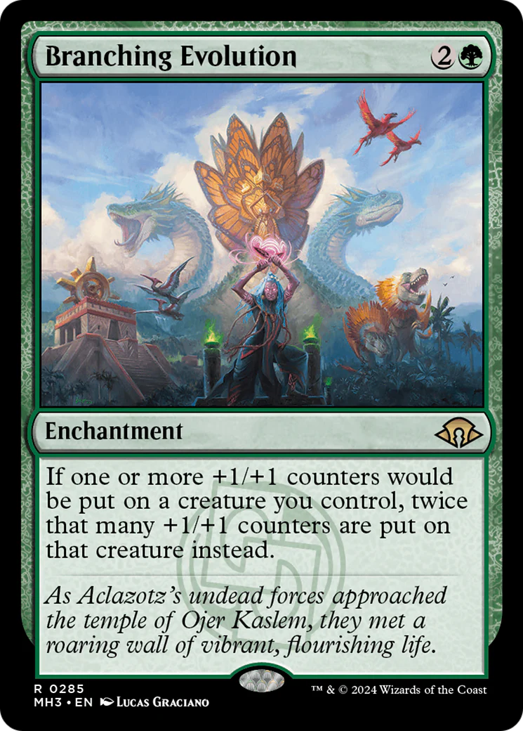 Branching Evolution (MH3-285) - Modern Horizons 3 Foil [Rare]