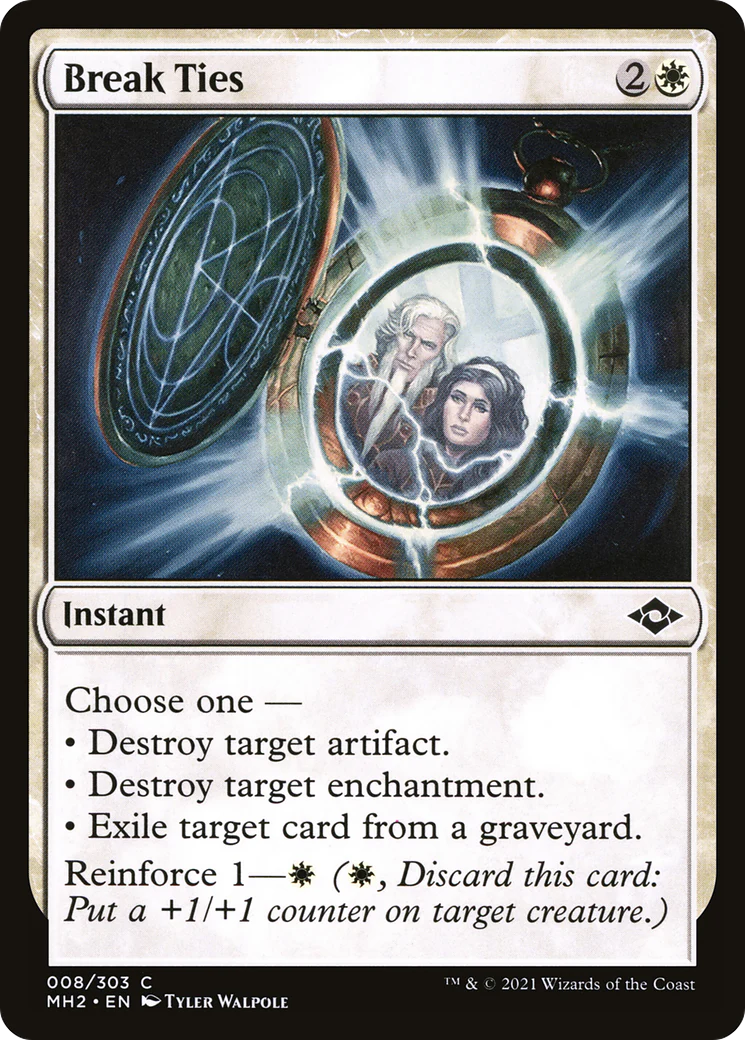 Break Ties (MH2-008) - Modern Horizons 2 Foil [Common]