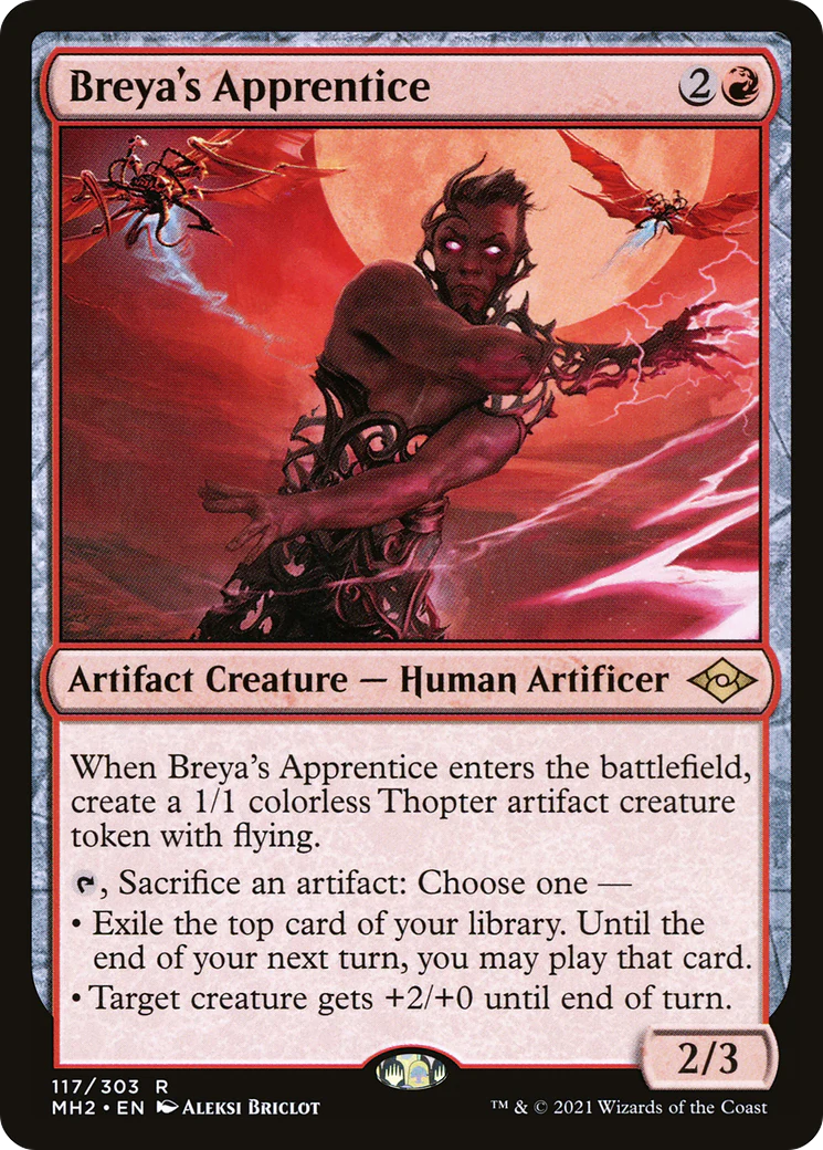 Breya's Apprentice (MH2-117) - Modern Horizons 2 Foil [Rare]