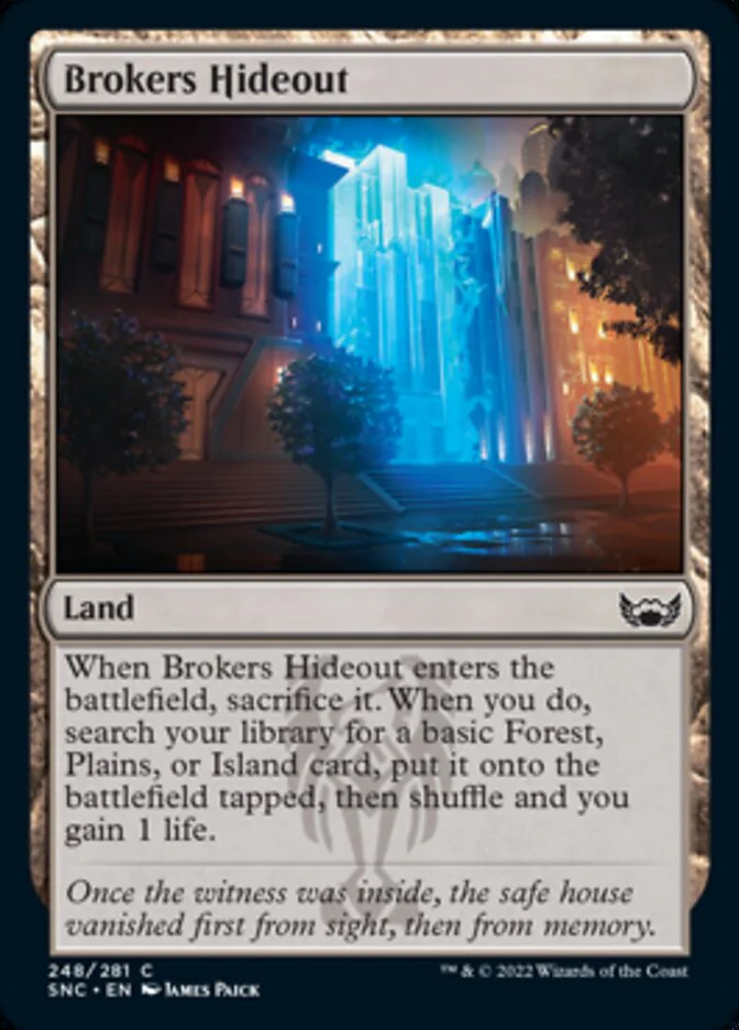 Brokers Hideout (SNC-248) - Streets of New Capenna [Common]