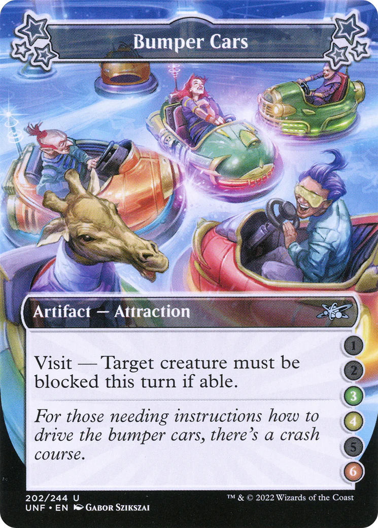 Bumper Cars (UNF-202D) - Unfinity Foil [Uncommon]