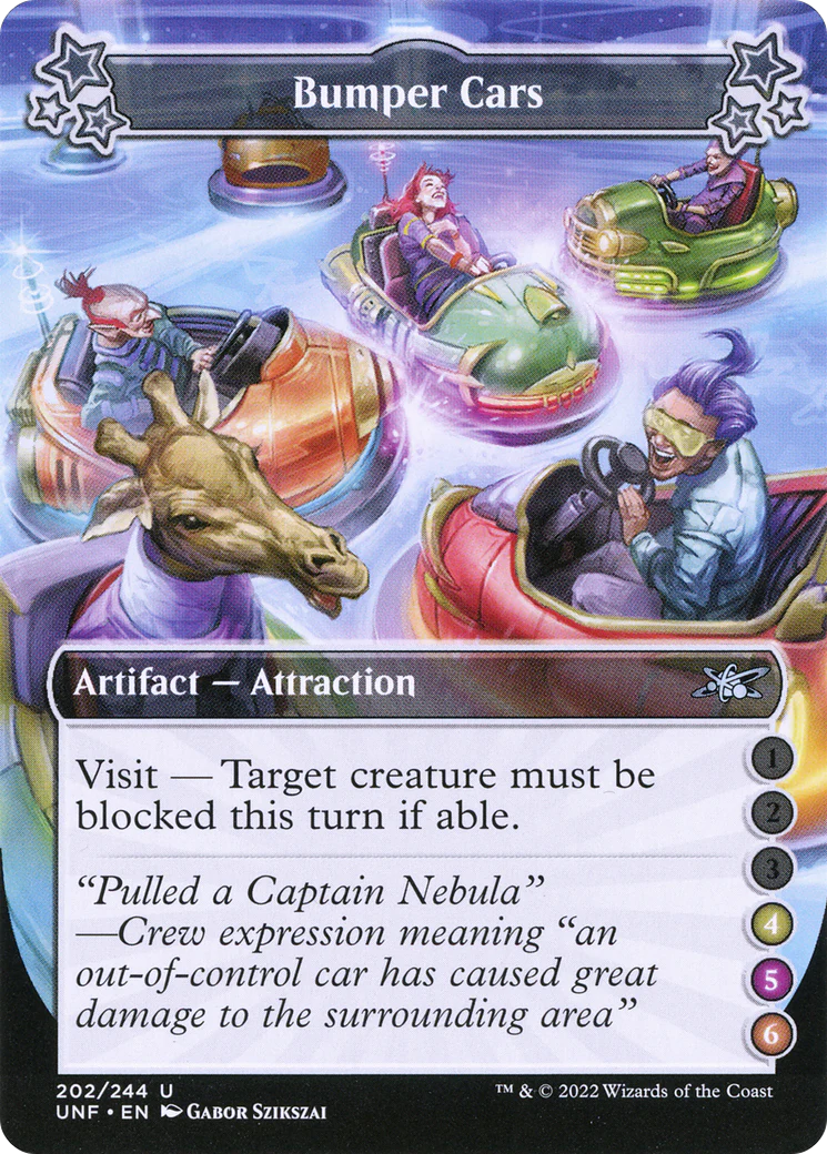 Bumper Cars (UNF-202F) - Unfinity Foil [Uncommon]