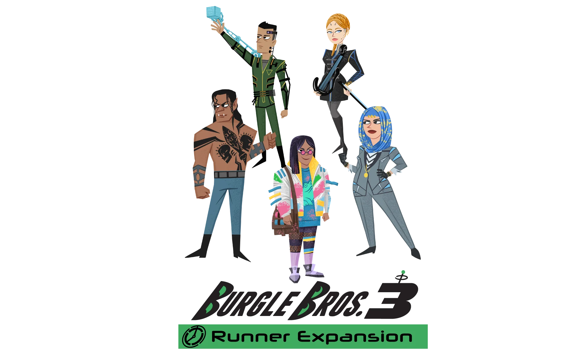 Burgle Bros 3: Future Flip – Runners