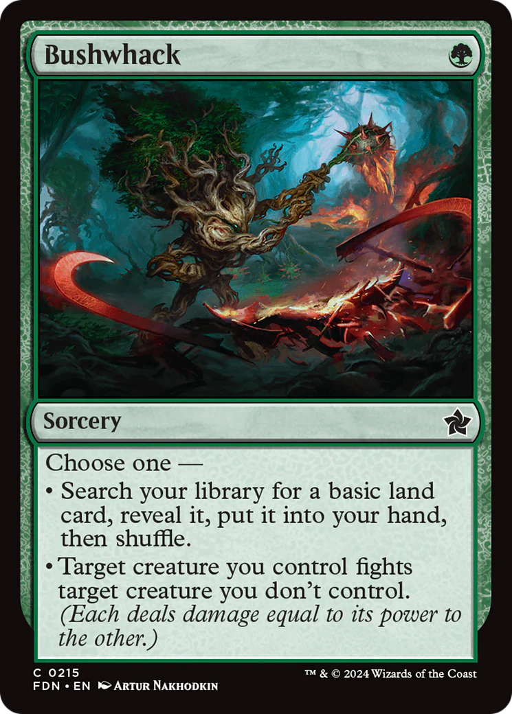 Bushwhack (FDN-215) - Foundations [Common]
