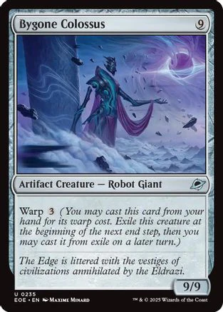 Bygone Colossus (EOE-235) - Edge of Eternities Foil [Uncommon]