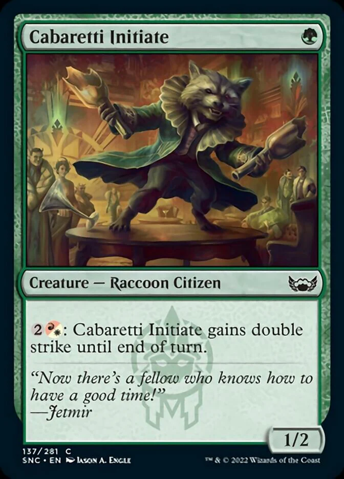 Cabaretti Initiate (SNC-137) - Streets of New Capenna [Common]