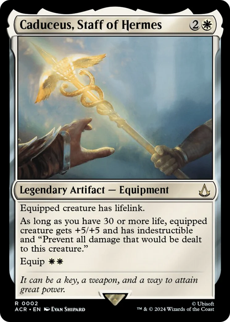 Caduceus, Staff of Hermes (ACR-002) - Assassin's Creed [Rare]