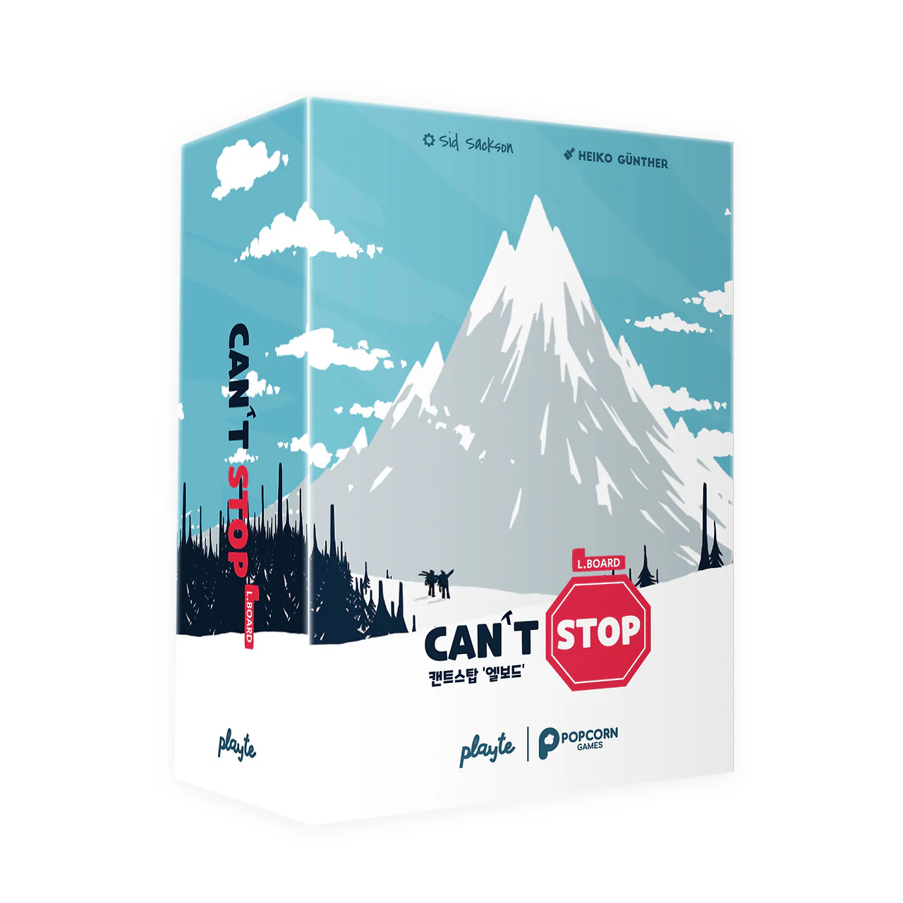 Can't Stop: L-Board Edition (Korean Import)
