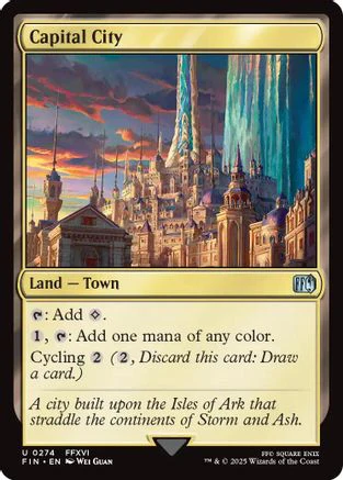 Capital City (FIN-274) - FINAL FANTASY [Uncommon]