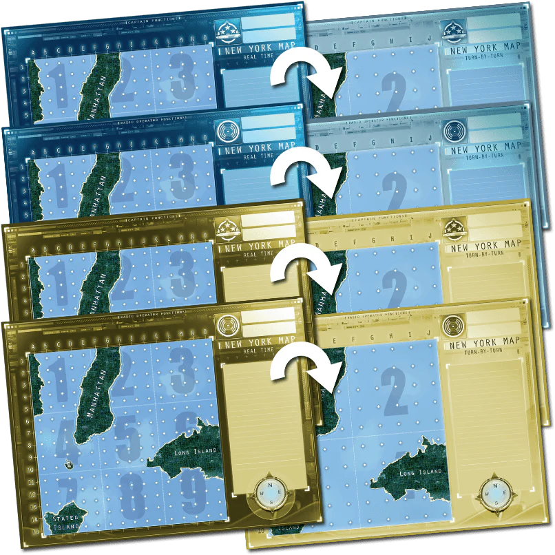 Captain Sonar: New York Map