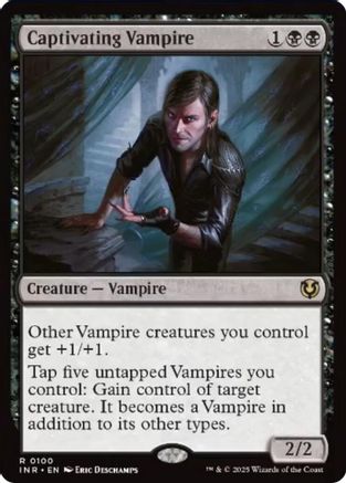 Captivating Vampire (INR-100) - Innistrad Remastered [Rare]