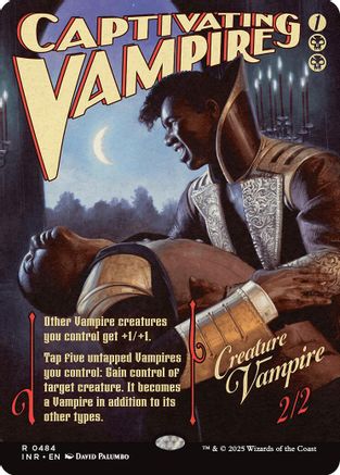 Captivating Vampire (Showcase) (INR-484) - Innistrad Remastered Foil [Rare]